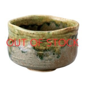 Japanese Matcha Bowl - Mino Ware Ceramics - Mashiko Green