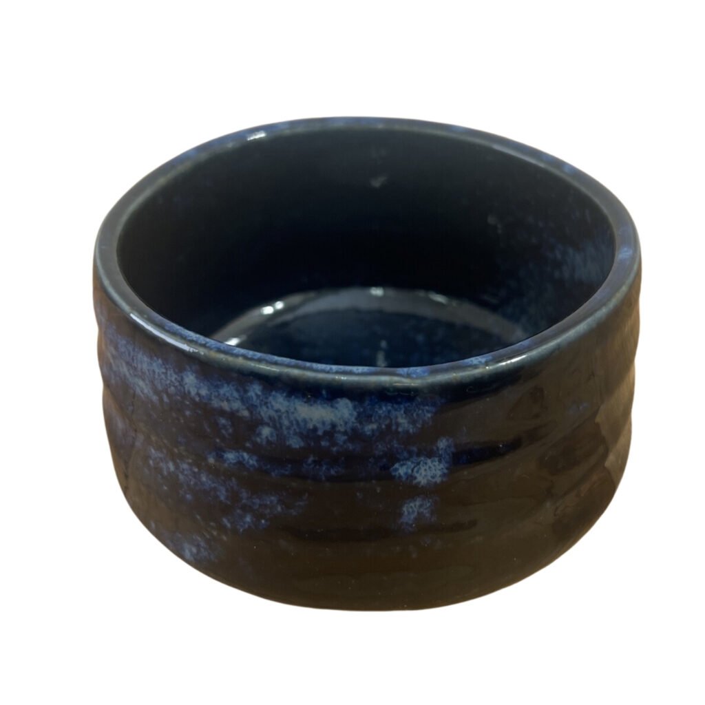 Front view of a matcha bowl showing its overall shape