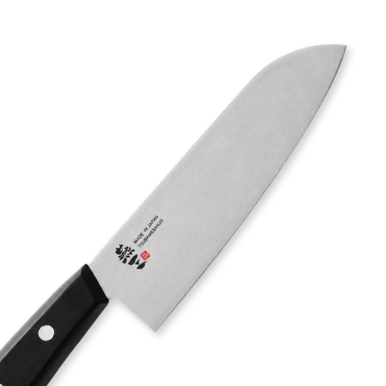 An all-purpose knife focusing on its blade, shown diagonally